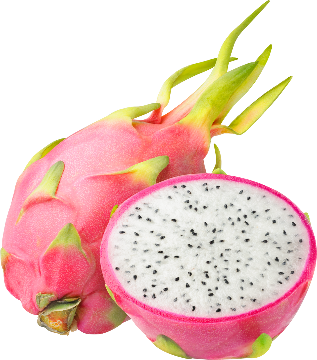 Isolated Pitahaya Fruits